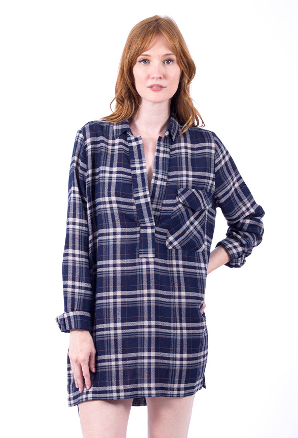 VICTORY PLAID DRESS