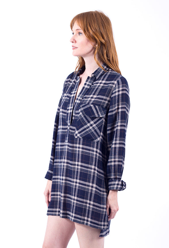 VICTORY PLAID DRESS